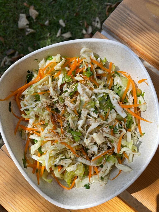 سلطة ملفوف صحية