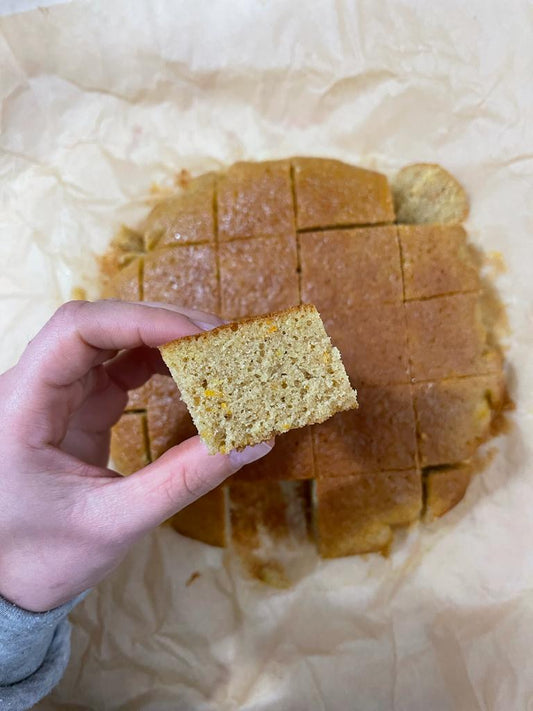 كعكة برتقال مع بيض