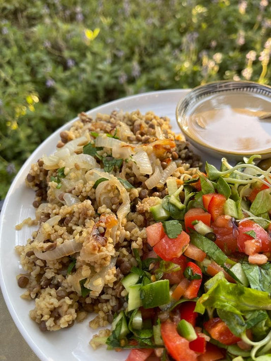 مجدره برغل صحيه