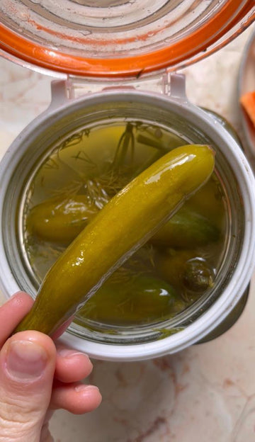 مخلل بيتي صحي