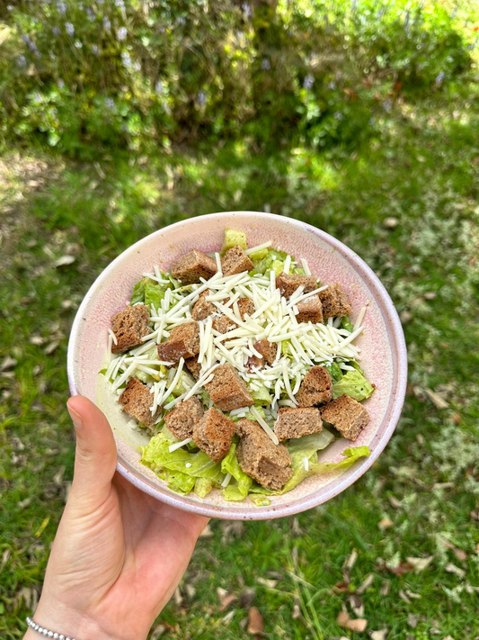 سلطة سيزر صحيه ونباتيه