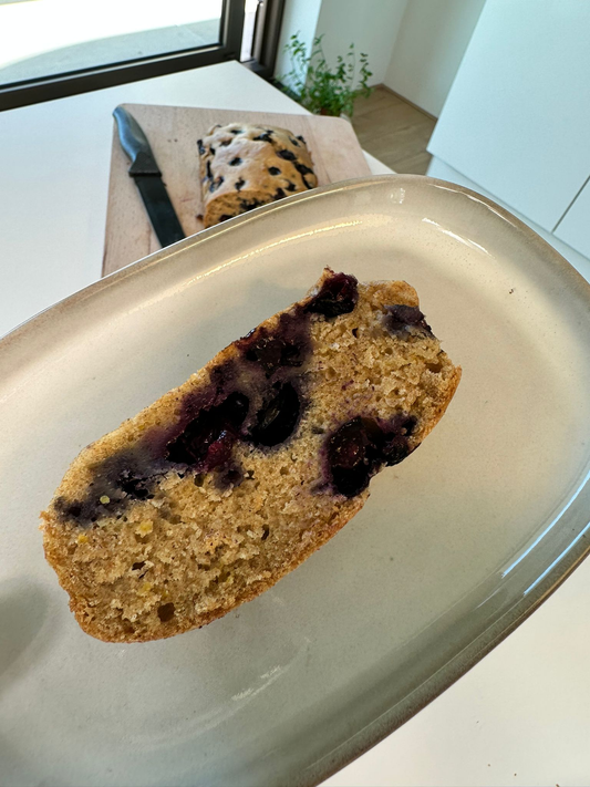 كعكة توت بري من قمح كامل لذيذه 🫠