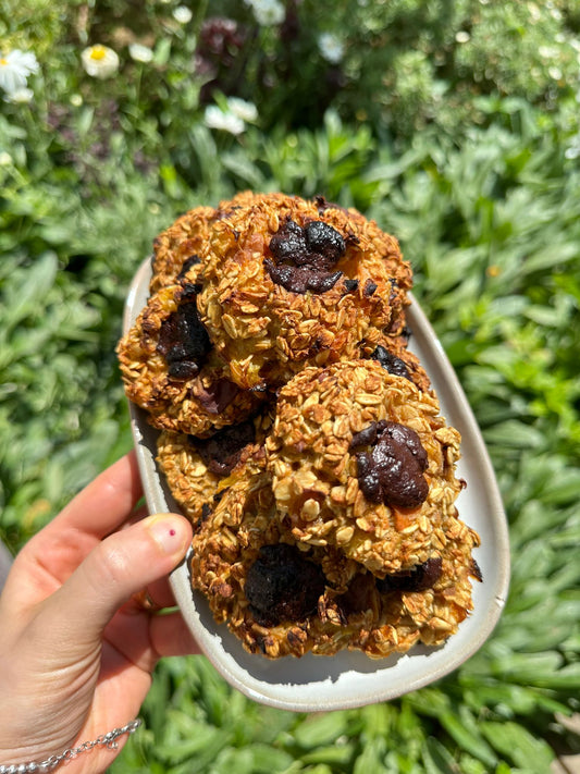 كوكيز الشوفان من فواكه الصيف 💘🫠🍪