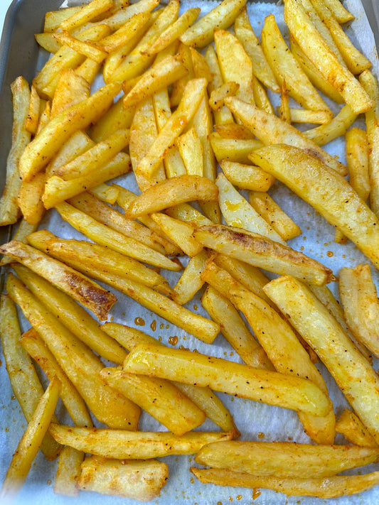 بطاطا زي المقليه بس مشوية