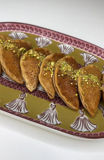 🫶🏻قطايف صحية بالفرن