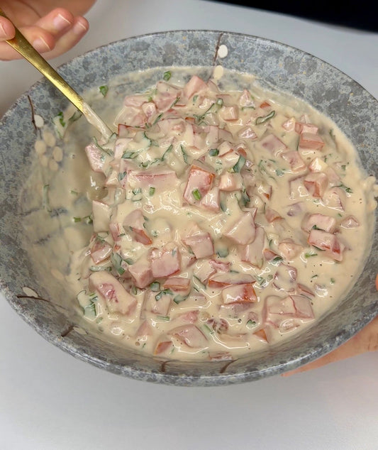 سلطة بندوره وطحينه 🍅