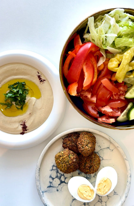 حمص وفلافل صحي 💫