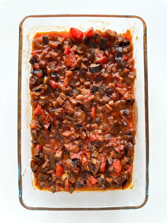 صنية باذنجان مثل ما اجدادنا بعملوها 🍆