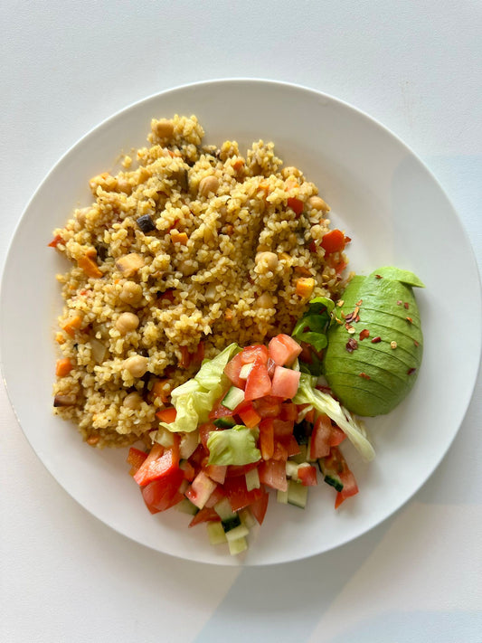 وجبة متكامله ب٣٠ دقيقة 💫