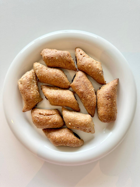 مقروطة العيد من قمح كامل بالقطعة ٦٠ سعرة حرارية 💫💘🫶🏻