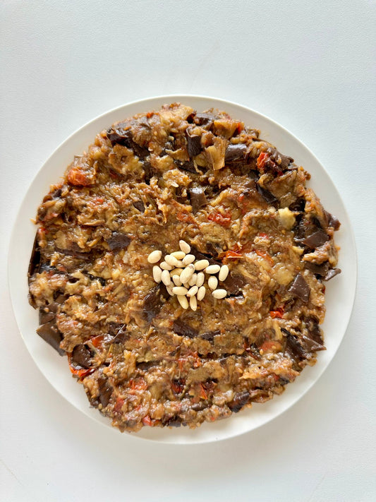 متبل باذنجان على الطريقة الإيطالية