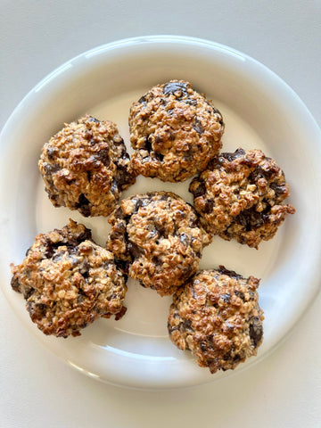 كوكيز شوفان وطحينه صحيات🫶🏻💫💘