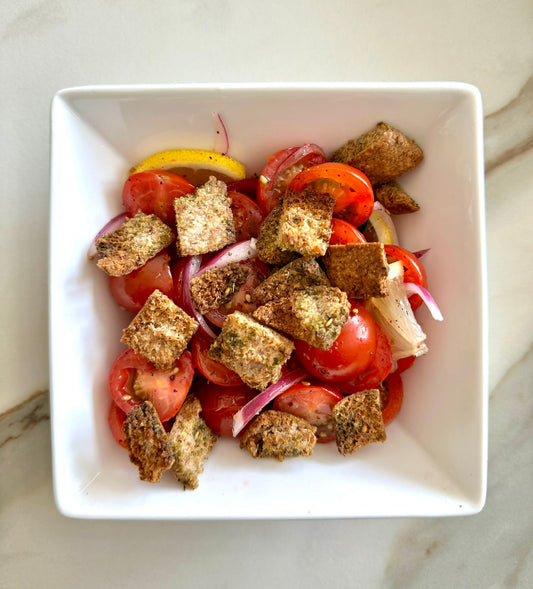 سلطة شيري لذيذه وكرانتشيت 💫