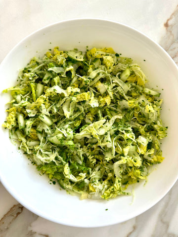 سلطة خضراء رهيبة 💘🫶🏻💫