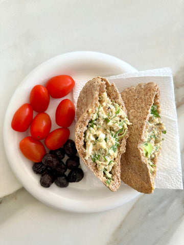 سلطة بيض رهيبة 💫💘🌿