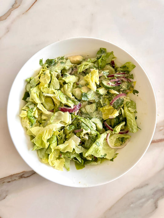 سلطة خضار خضراء 💘💫