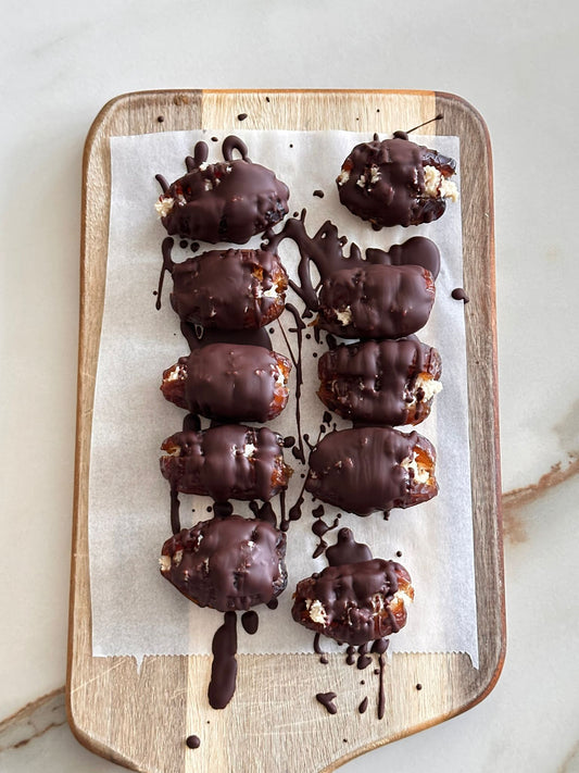 سناك تمر محشو بجوز الهند رهييييب ✨💘🫶🏻