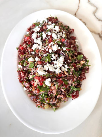 سلطة شمندر وكينوا