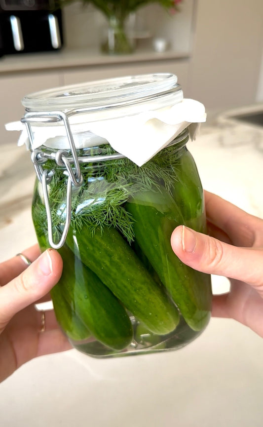 خيار مخلل غني بالبروبيوتكس