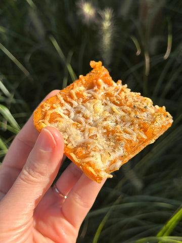 بيتزا من البطاطا الحلوة