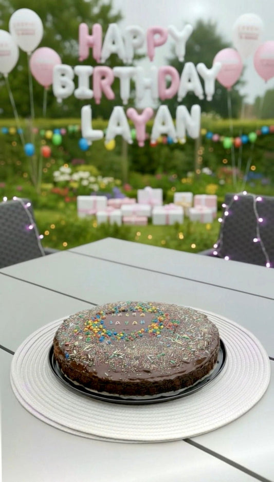 كعكة عيد ميلاد بنتي ليان سنة