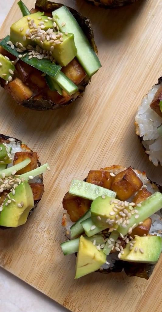 كب كيك سوشي