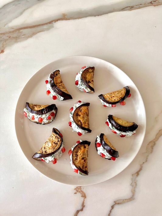 طريقة جديدة للباذنجان المحشي 🍆