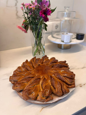 كعكة الخماير والقرفه الصحية ✨