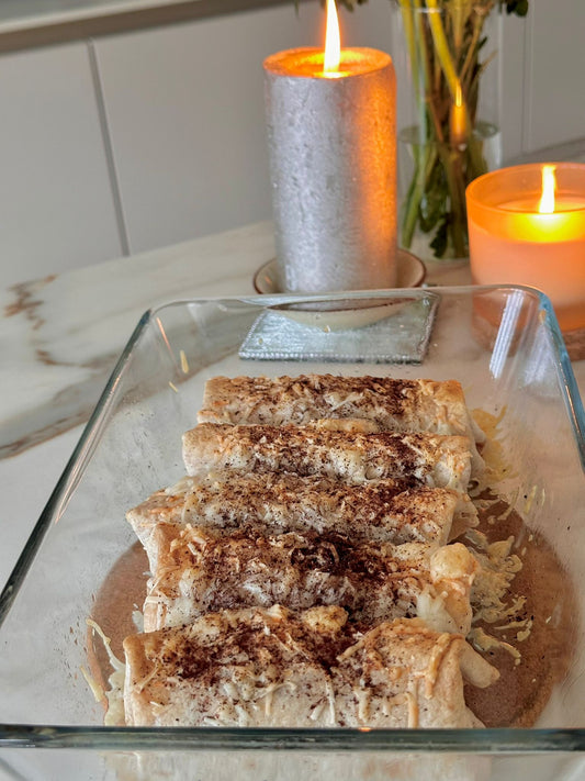 رولات سبانخ لذيذه