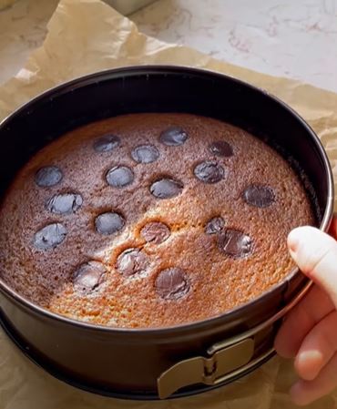 كعكة برتقال خضريه